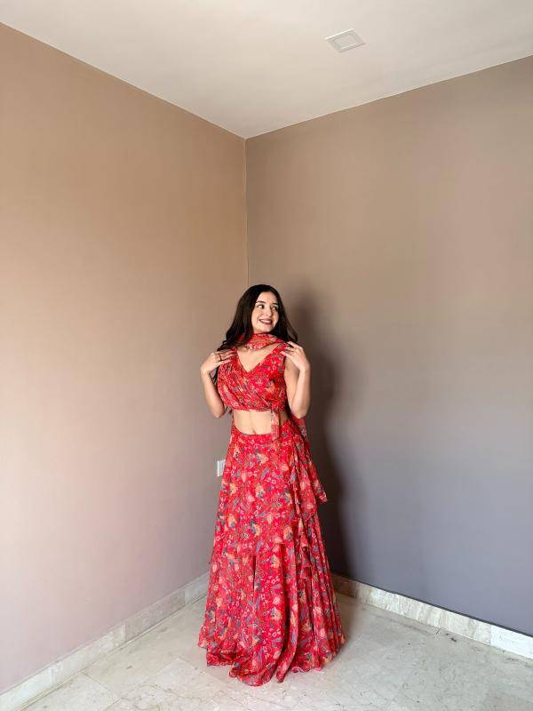 KR : 112 floral  Wholesale Lehenga choli manufacturer in India